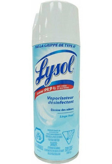 Lysol - Désinfectant en aérosol linge frais - Reckitt Benckiser